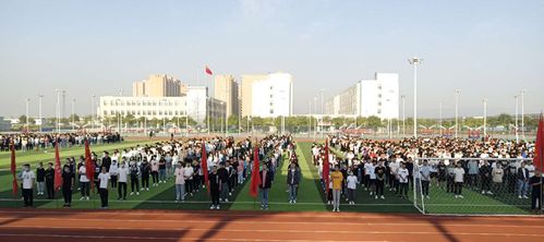 唐槐校区举行新学期升旗仪式 - 管委会-山西工程职业