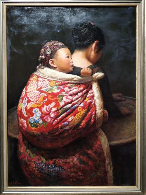 李自健震撼人心的油画作品朴实中国人家的美