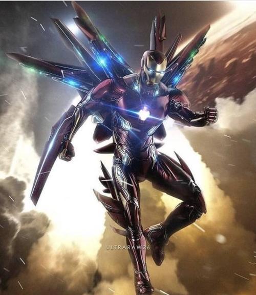 帅炸钢铁侠复仇者联盟4饭制海报byultraraw26