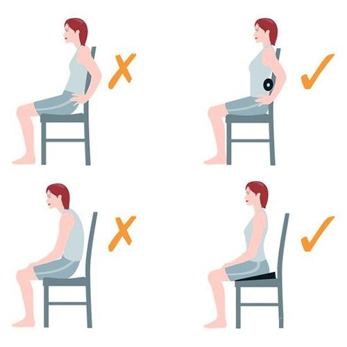 保持正确的坐姿对于办公室一族预防颈椎病尤为重要