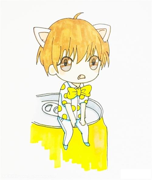 王俊凯动漫简笔画步骤