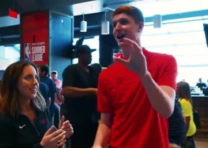 rookie kevin huerter wanted buckets in a game of