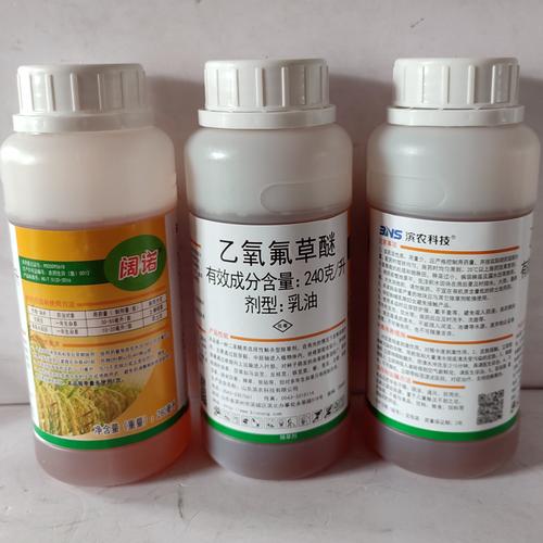滨农阔诺乙氧氟草醚大蒜姜果园苗圃杉树灌木土壤封闭药除草剂