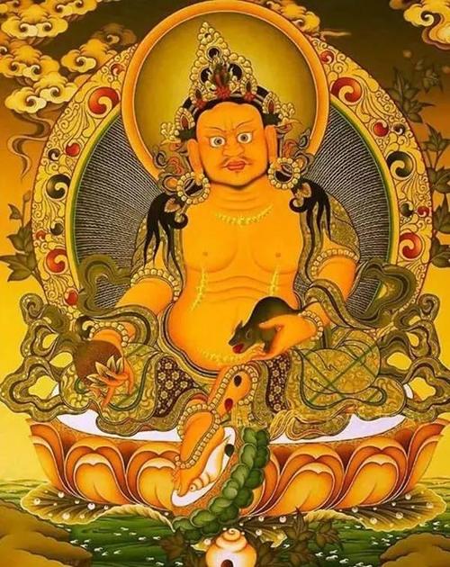 黄财神来了,愿黄财神保佑!