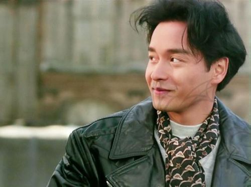 leslie纵横四海张国荣同款围巾丝巾港风时尚百搭情侣仿真丝男女款