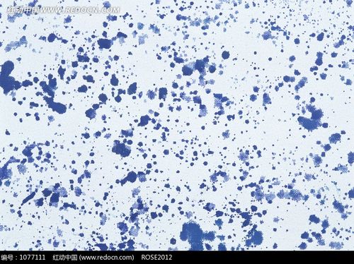 白底蓝色点斑纹背景