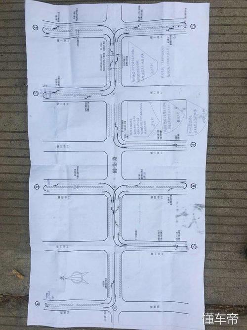 济南章丘科目三1-6号线路图和科目三实战经验!正在济南学车的进