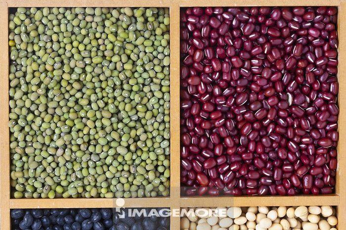 黑豆 绿豆 红豆 黄豆