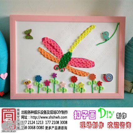 尚昊教你用毛线制作成一幅画 上海尚昊专业礼品定制 地区:上海 性质