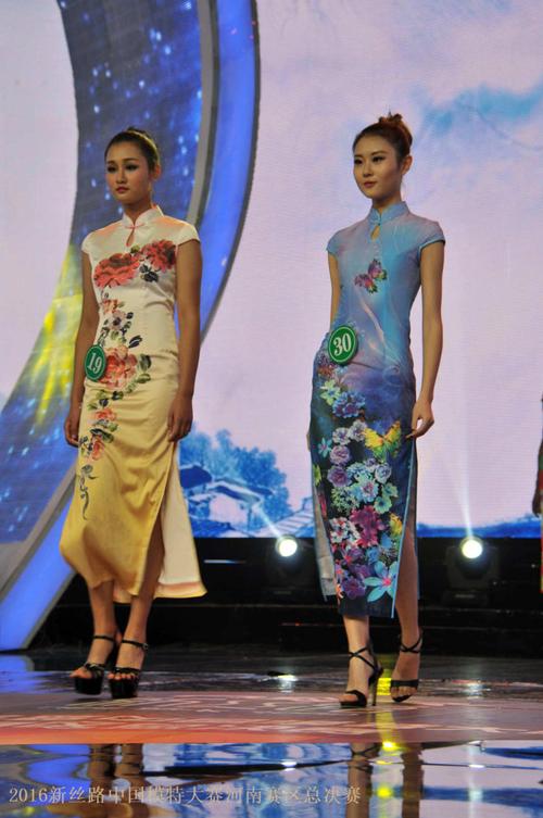 【2016新丝路中国模特大赛河南赛区总决赛-旗袍秀】