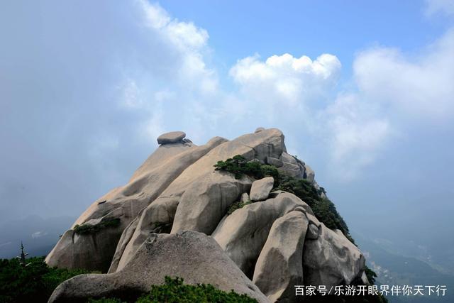 安徽潜山县天柱山景区风光.