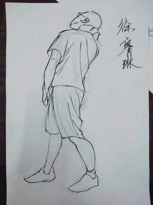 浙江1班速写画面2019.8.16