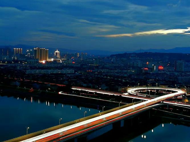 这样的嵊州夜景用手机摄的,你相信吗?