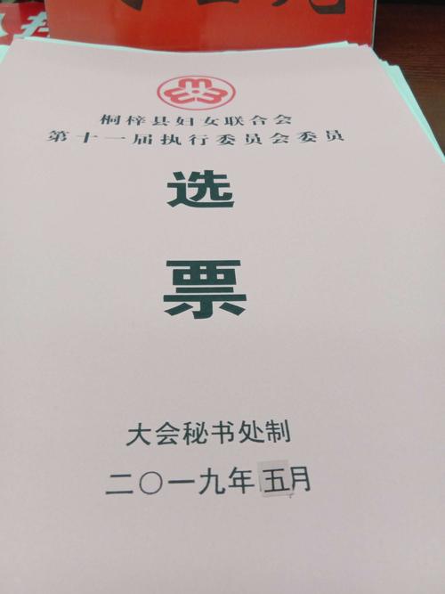 这张选票上共提名43人,实行差额选举,其中41名女代表当选为执委会成员