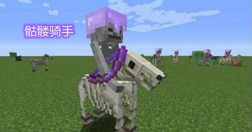 我的世界:我的世界各种鸡骑士,僵尸马和骷髅马竟然属于变种马?