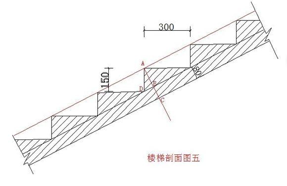 直跑楼梯装模怎么算