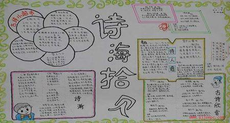 初一观沧海手抄报配图 第1页