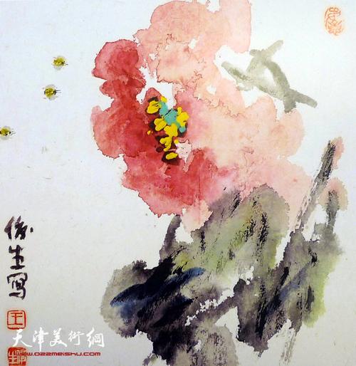 著名画家王俊生做客天津美术网访谈
