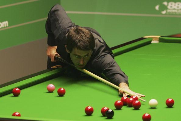 世锦赛丁俊晖2:10负奥沙利文首轮出局/组图