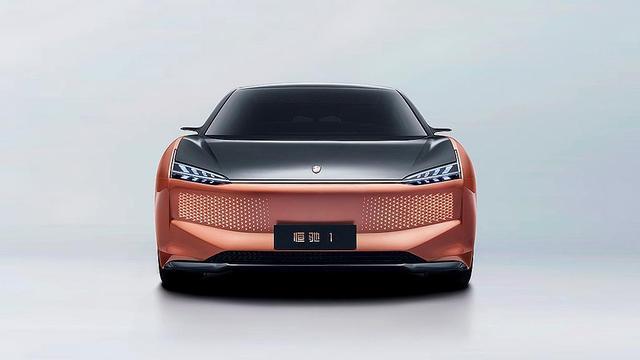 恒大汽车第一款d级实车——恒驰1曝光 即将量产