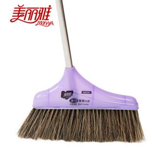 美丽雅 亲巧扫把 猪鬃扫把 混合毛扫把 不锈钢扫把 长杆