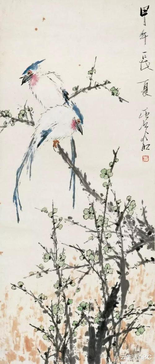 虚谷花鸟画作品欣赏|画家|花鸟画家|绘画_网易订阅