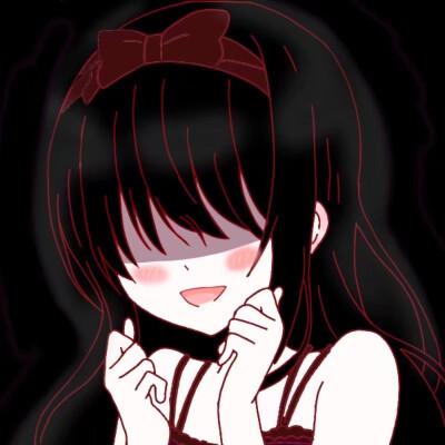 三人闺蜜头像黑暗