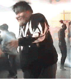 蹦迪表情包:今晚蹦迪,一起去蹦迪啊