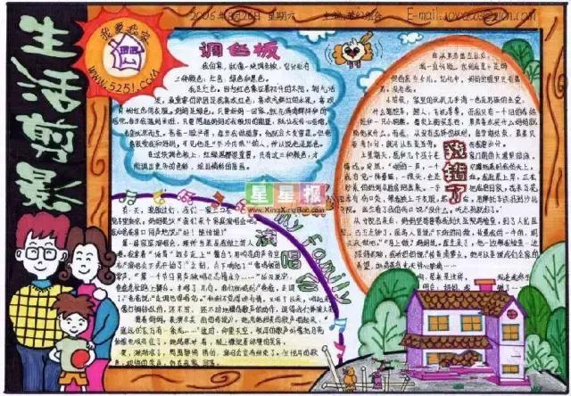 全国获奖手抄报图片大全 每个手抄报设计都非常漂亮,里面的排版及手
