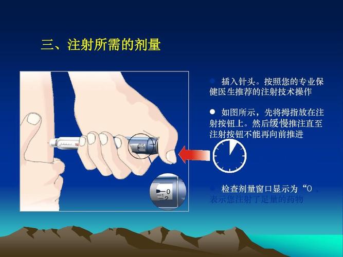 胰岛素注射方法ppt