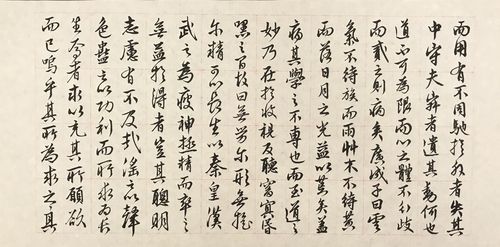 文征明《滕王阁序》临习,2020.06