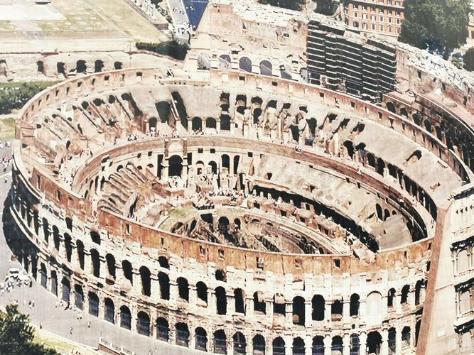 罗马斗兽场的实际效果图.
