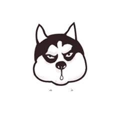 表情包|哈士奇表情包(啊哈)