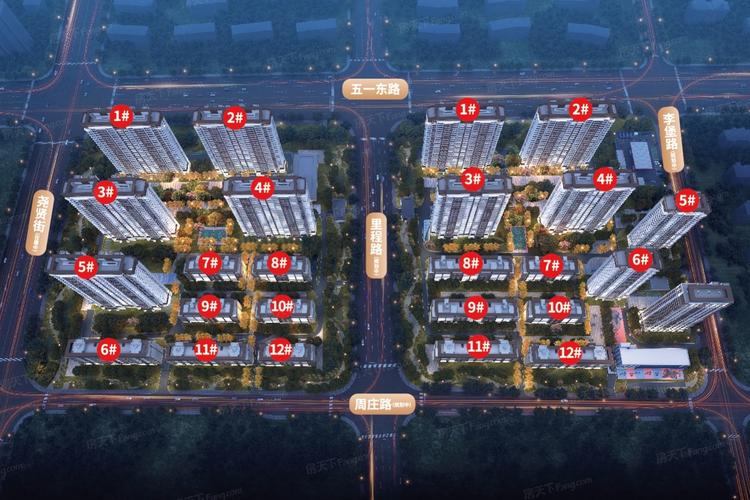 公园壹号·公园道临汾河西新城小区,核心区位.