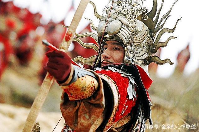 身穿鲜花盔甲的大将军光明