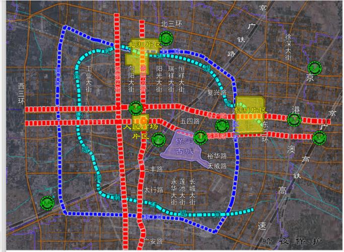 《保定市城市照明专项规划》公示!未来保定城区夜空将