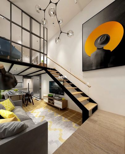 30方loft复式公寓_衣帽间_客厅_体感游戏_储物_装修_loft公寓_家居