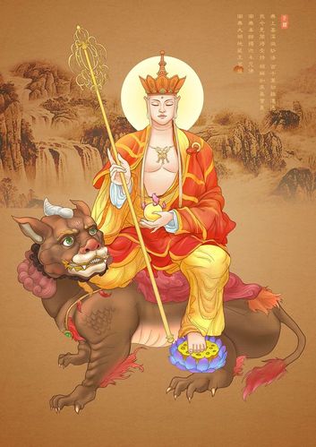 「地藏王菩萨 诞辰贺像」/「vimen千虤」の漫画