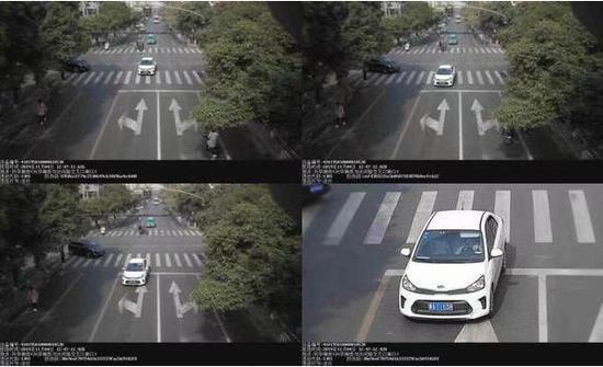 附图3:逆向行驶