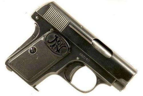 外号"掌心雷",世界著名的袖珍手枪,勃朗宁的得意之作