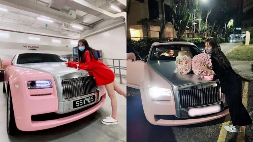 而前面提到的audrey tay,不仅喜欢买大牌包包,更是豪车收藏家.