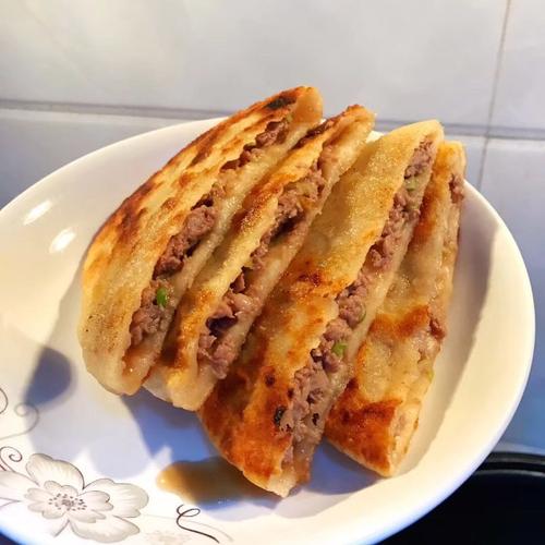 家常牛肉饼