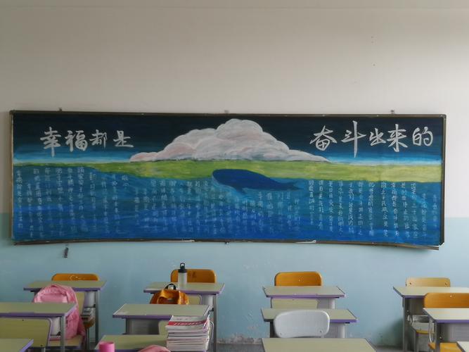 察县高中印象之——黑板报(高二篇)