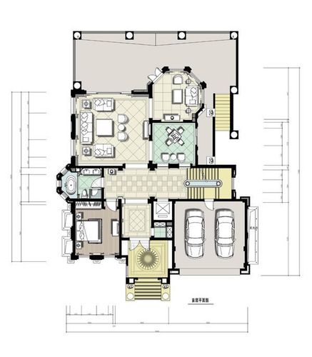 别墅户型图鉴赏 农村别墅户型图