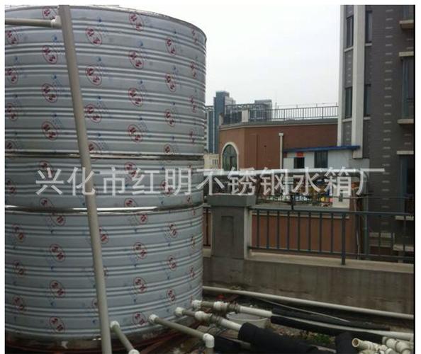 圆柱型不锈钢水箱定 制立式空气能保温水箱聚氨酯不锈钢保温水箱