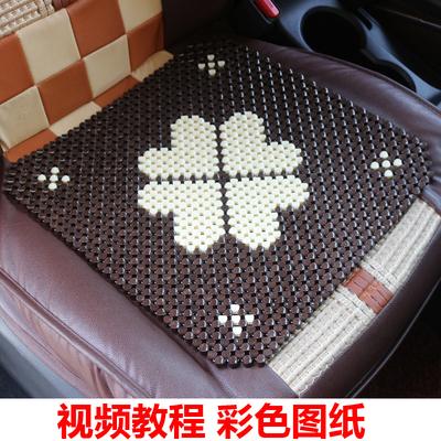 diy手工散珠子坐垫图片