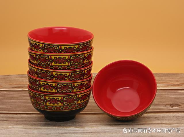 酒杯彝族陶瓷餐具-收口汤钵彝族陶瓷餐具-开口汤钵彝族陶瓷餐具-豪华