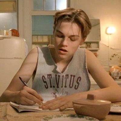 帅气男生成熟头像小李子 念七