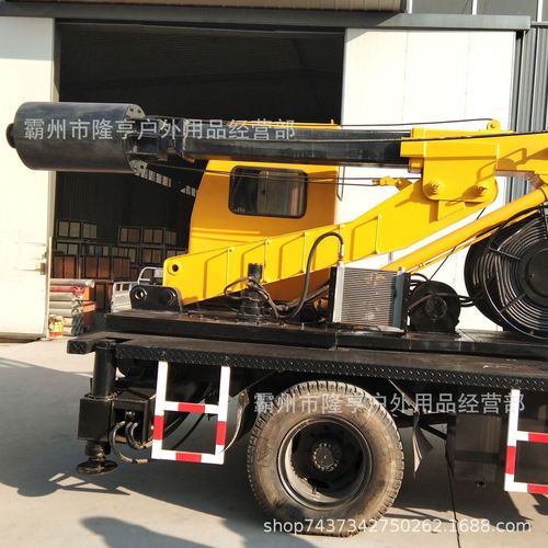 螺旋钻孔机汽车旋挖钻机轮式旋挖钻机180度回转旋挖机钻桩机
