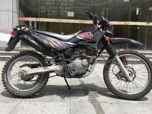 转让二手轻骑藏獒越野摩托车